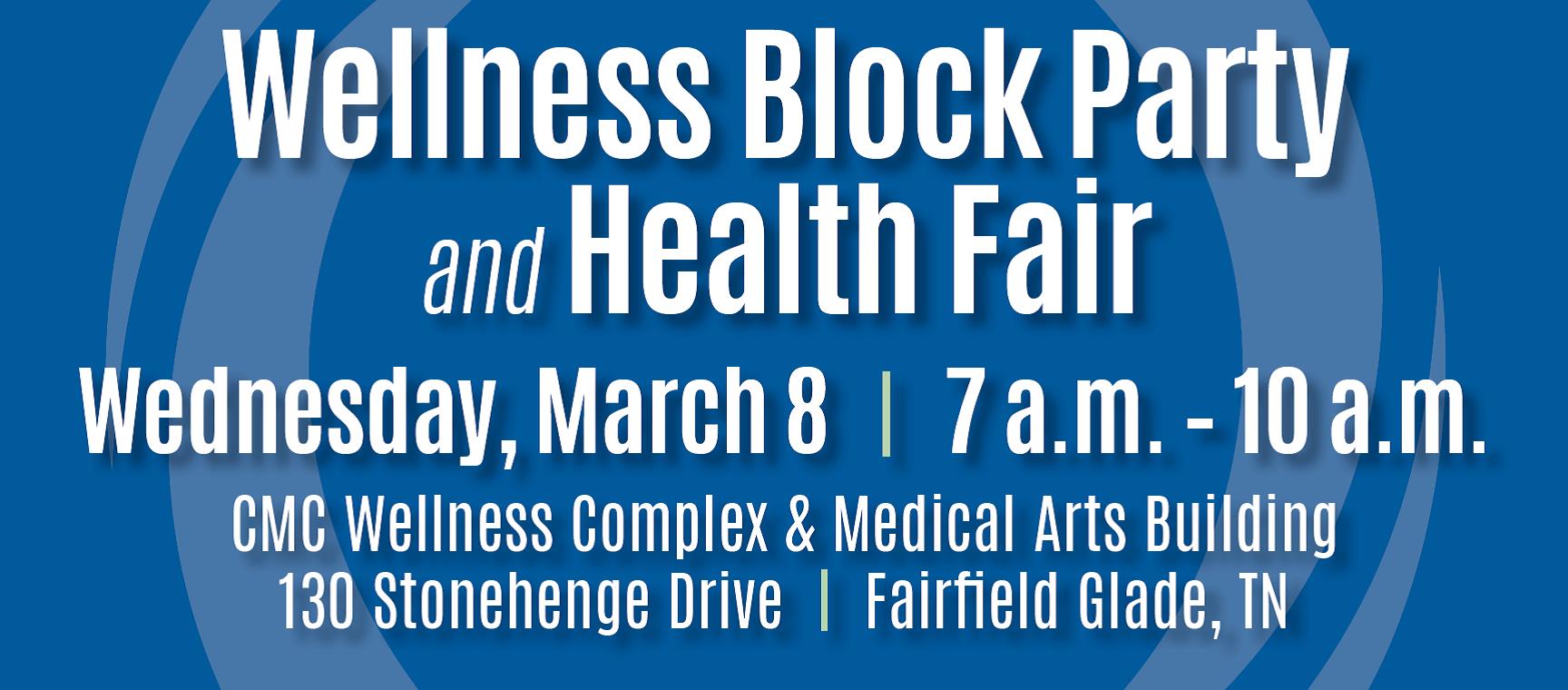 CMC Fairfield Glade Wellness Block Party Health Fair Covenant Health