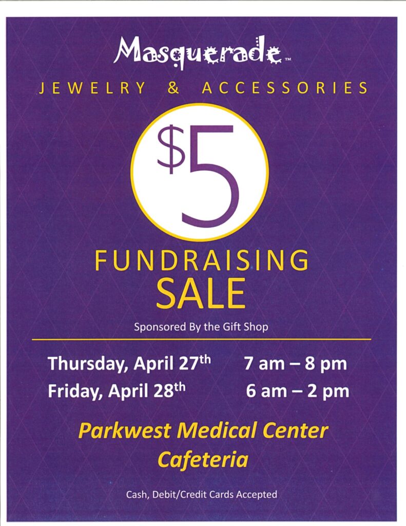 5 Masquerade Jewelry Fundraiser Sale Covenant Health