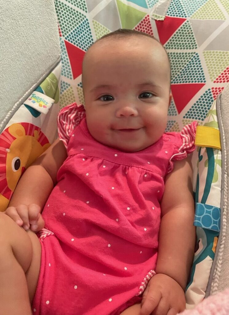 Baby Arley, whose heart tumor was diagnosed at Fort Sanders Perinatal Center