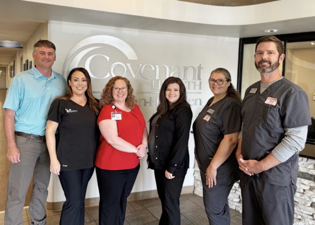 Group photo of six members of Morristown-Hamblen Meds to Beds program team